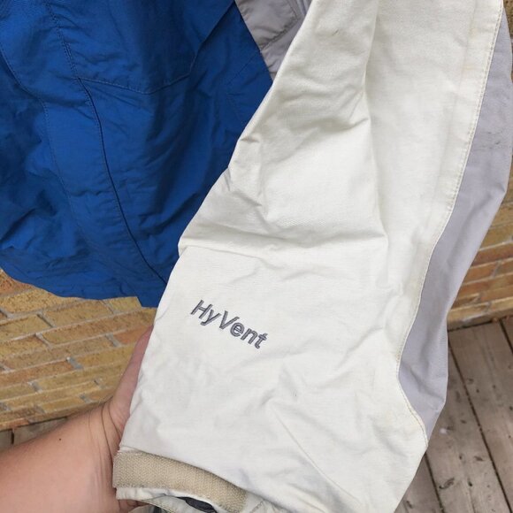 Vintage The North Face Hyvent Jacket small Varsity Blue - Picture 3 of 12
